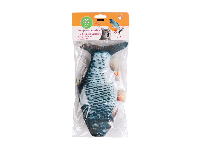 POISSON VIBRANT POUR CHAT – Comme chat et chien